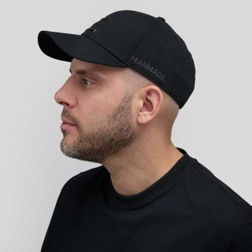 Manmade CAP Black Onmodel 02