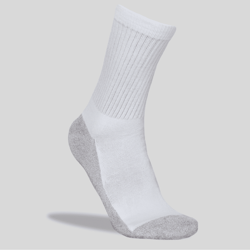 pdp socks crew white