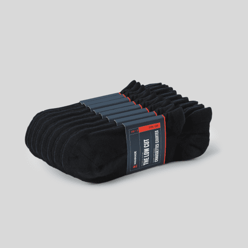 pdp socks lowcut black 00